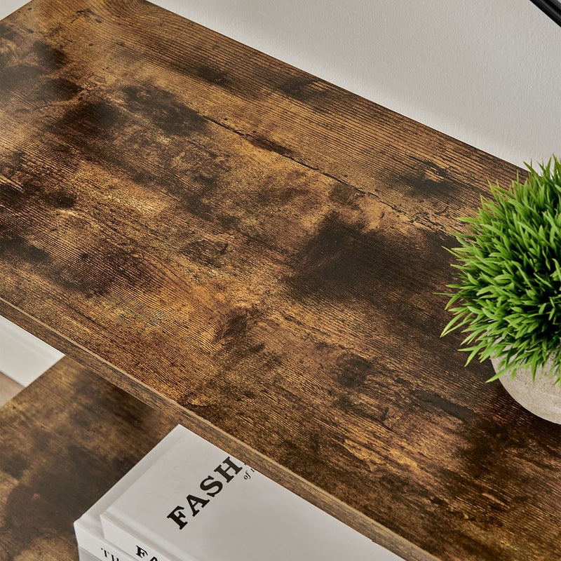 Segenn's Verona Moderne Bamboe Boekenkast met Natuurlijke Uitstraling-Stijlvolle Boekenkast