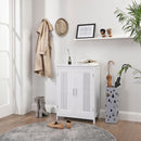 Segenn's Badkamerkast - Opbergkast - Kolomkast - Badkamermeubel - Kast - Badkamermeubels - 2 verstelbare planken - 60 x 30 x 80 cm - Wit