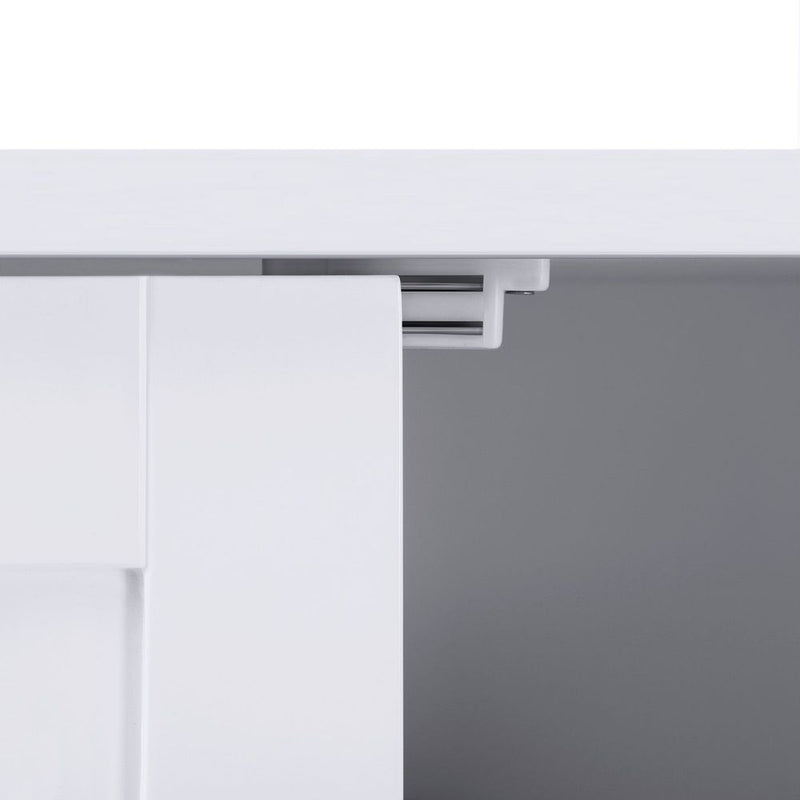 SEGENN Naples Stijlvolle Badkamerkast met Dubbele Deuren-Opbergkast voor Badkamer-Compacte Badkamerkast – Twee Deuren – Modern Design