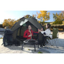 Set van 2 Opvouwbare Campingstoelen met Armleuningen – Max. Belastbaar tot 120 kg per Stoel