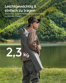 Set van 2 Opvouwbare Campingstoelen met Armleuningen | Draagbaar, Lichtgewicht & Comfortabel