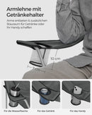 Set van 2 Opvouwbare Campingstoelen met Armleuningen | Draagbaar, Lichtgewicht & Comfortabel
