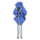 Campingstoelen Set van 2 Blauw – Opvouwbare Kampeerstoelen voor Camping, Tuin en Strand