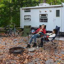 Groene Campingstoel – Opvouwbare Comfortabele Buitenstoel voor Camping, Tuin en Strand