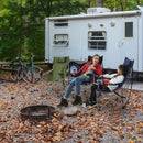 Campingstoel met Armleuningen – Opvouwbare Comfortabele Buitenstoel voor Camping en Tuin