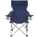 Campingstoel met Armleuningen – Opvouwbare Comfortabele Buitenstoel voor Camping en Tuin