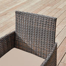 Segenn's Balkonmeubelset met Tafel en Stoelen – 4-Delige Loungeset voor Buiten-Tuinset met Comfortabele Zitplaatsen