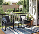 Balkonstoelen met Tafel – Moderne Balkonset voor Balkon en Terras-Stijlvol en Comfortabel