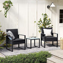Balkonstoelen met Tafel – Moderne Balkonset voor Balkon en Terras-Stijlvol en Comfortabel