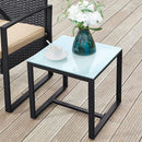 Polyrattan Loungeset voor Tuin en Terras – Comfortabel en Modern-Balkonset met Luxe Uitstraling