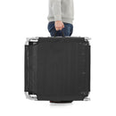 Tuinlounger met Zwarte Bekleding – Luxe Verstelbare Ligstoel voor Buiten-Comfortabele Tuinlounger