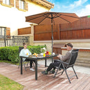 Set van 2 Tuinstoelen Groen – Comfortabele Buitenstoelen voor Tuin, Terras en Balkon