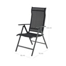 Set van 2 Tuinstoelen Groen – Comfortabele Buitenstoelen voor Tuin, Terras en Balkon