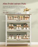 Segenn's Parma Schoenenkast met Drie Deuren – Ruime en Stijlvolle Opbergruimte