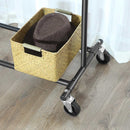 Segenn's heavy duty kledingrek - kledingrek op wielen - belastbaar tot 90 kg - met uittrekbare kledingroede - opklapbaar ondergedeelte - zwart