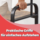 SEGENN Trento Multifunctioneel Garderoberek – Kapstok met Kledingrek, Schoenenplanken en Zitbank-Ideaal voor Hal, Gang of Entree