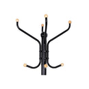 SEGENN Salerno Metalen hoedenstandaard in zwart – Tijdloos & stevig-Elegant en ruimtebesparend-Minimalistische hoedenstandaard van zwart metaal