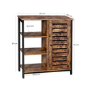 Segenn's Dressoir met 3 planken - Industriële Opbergkast - Kast - Badkamerkast 70 x 30 x 81 cm