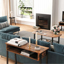 Segenn's Industriël Consoletafel - Vintage Bruin - 100 x 80 x 35 cm