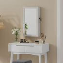 Segenn's Catania Wandgemonteerde Spiegelkast met Sieradenopslag – Modern Design