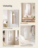 Segenn's Venice Moderne Wandkast met Spiegel – Witte Afwerking en Ruime Opbergruimte