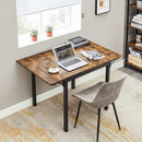 Segenn's Eettafel - Opklapbare - keukentafel - Vintage Bruin-Zwart