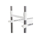 Segenn's Kledingrek - met 2 schoenenrekken - verstelbaar 95-172 cm - roestvrij stalen buizen