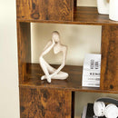 Segenn's boekenkast- symmetrisch ontwerp - open vakken - opbergkast - Vintage Bruin