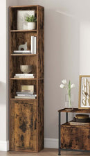 Segenn's Prato CUSTOS Collection 6-tier rek in vintage bruin – multifunctioneel opbergsysteem voor thuis of kantoor