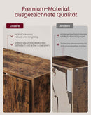 Segenn's Prato CUSTOS Collection 6-tier rek in vintage bruin – multifunctioneel opbergsysteem voor thuis of kantoor
