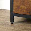 Segenn's Derby Schoenenkast - Schoenenrek - 3 Kleppen - Schoenopslag - 15-18 paar Schoenen - 60 x 30 x 130 cm - Bruin - Zwart