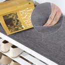 Segenn's Lecce Moderne Bamboe Schoenenbank – Wit-Grijs Design-Ruimtelijke Schoenenbank van Bamboe