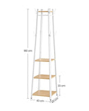 SEGENN Parma  Stevige kapstok met 8 dubbele haken-Wandkapstok 8 dubbele haken-Stevige wandkapstok met 8 dubbele haken – Ideaal voor hal of gang