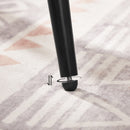 Segenn's Eetkamerstoelen Loui - woonkamerstoel - blauw - Metaalpoot - Fluweel - Velvet eetstoel