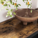 Segenn's Accra Console tafel - Bijzettafel - dressoir kasten - Haltafel - Kast - Industrieel design - Vintage - Bruin-Zwart