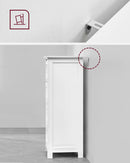 SEGENN Catania Dressoirkast landelijk – met schuifdeuren en vintage afwerking-Landelijke kast met schuifdeuren – perfect voor woonkamer of eetkamer