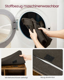 Segenn's Brescia Schoenenbank met Opbergruimte – 30×87×48 cm – Vintage Bruin-Grijs – Gestoffeerde Zitting