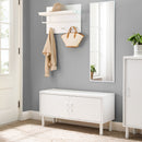 Segenn's Fairmont schoenenrek - schoenenkast - opbergerkast - met verstelbare planken - schoenenopberger - Wit