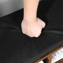 Segenn's Sydney Schoenenkast - Schoenenrek - met 9 open vakken en een kast - 110 x 30 x 48 cm - rustieke deur - vintage bruin