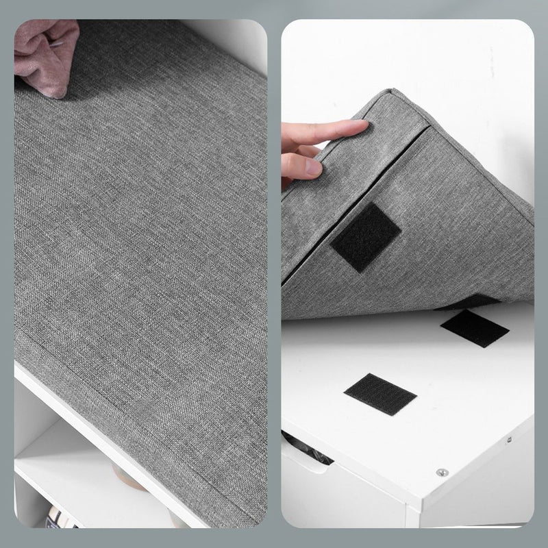 Segenn's Trento Schoenenbank met Open Vakken – Praktische Opbergbank voor de Hal-Moderne Schoenenbank met Open Compartimenten