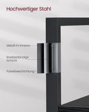 Segenn's Verona Hoge Vrijstaande Boekenkast 14 Lagen – Metaalframe Open Kast voor Woonkamer of Kantoor