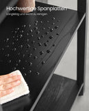 Segenn's Verona Hoge Vrijstaande Boekenkast 14 Lagen – Metaalframe Open Kast voor Woonkamer of Kantoor