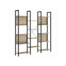 Segenn's Livorno Vrijstaande Open Boekenkast met 14 Planken – Stevige Kast voor Boeken en Accessoires