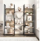 Segenn's Livorno Vrijstaande Open Boekenkast met 14 Planken – Stevige Kast voor Boeken en Accessoires