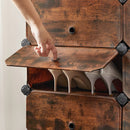 Segenn's Perugia Opbergrek met 10 Vakken – Wandkast of Boekenkast voor Thuis of Kantoor