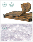 Segenn's Novara Stapelbaar Schoenenrek voor Slaapkamer – Vintage Bruin – Ruimtebesparend Opbergrek voor Schoenen