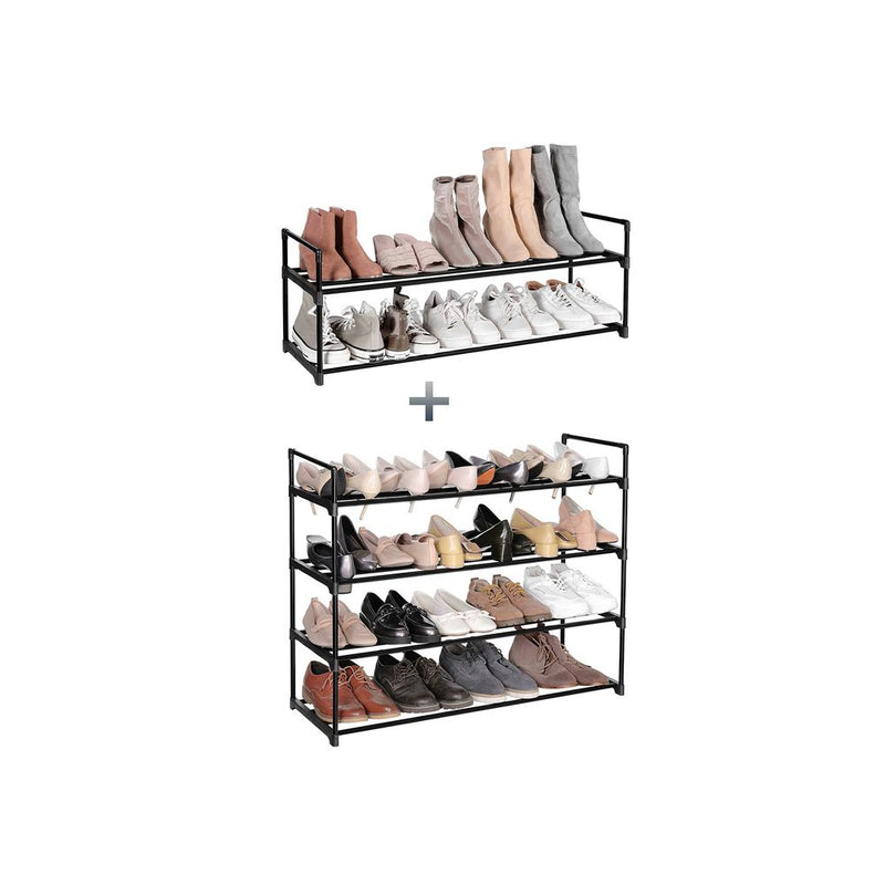 Segenn's Ferrarra Schoenenrek met 3 Planken – Opbergrek voor Schoenen – Compact Schoenenkastje