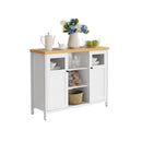 Segenn's Derry Keukenkast - keukeneiland - dressoir met 2 lades en 3 planken - WIT