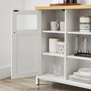 Segenn's Derry Keukenkast - keukeneiland - dressoir met 2 lades en 3 planken - WIT