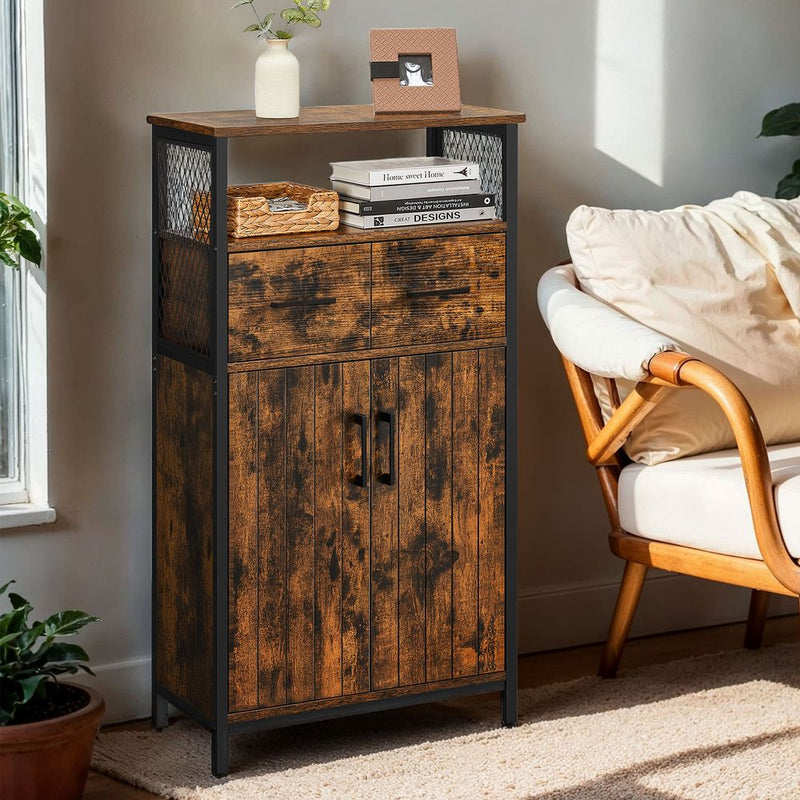 SEGENN Turin Multifunctionele Kast met Lade – Ideaal voor Elke Ruimte-Opbergkast met Deur en Lade – Compact Design